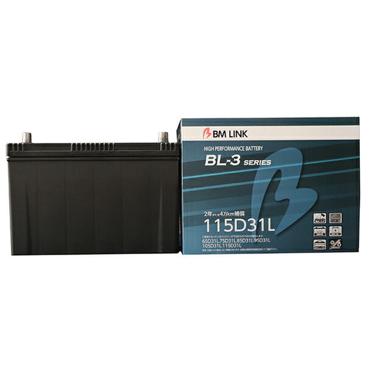 BM LINK BL-3 スタンダードバッテリー トヨタ ダイナ QDF-KDY221 2012/05 115D31L