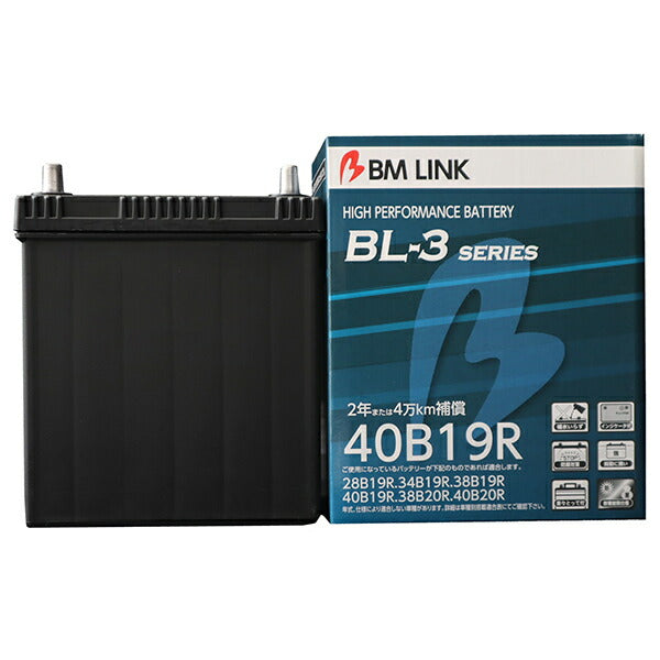 BM LINK BL-3 スタンダードバッテリー トヨタL&F ジョブサンローダ SGK4 40B19R