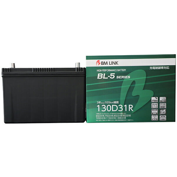 BM LINK BL-5 充電制御車対応バッテリー トヨタ コースター LD-BZB50 2004/07 130D31R