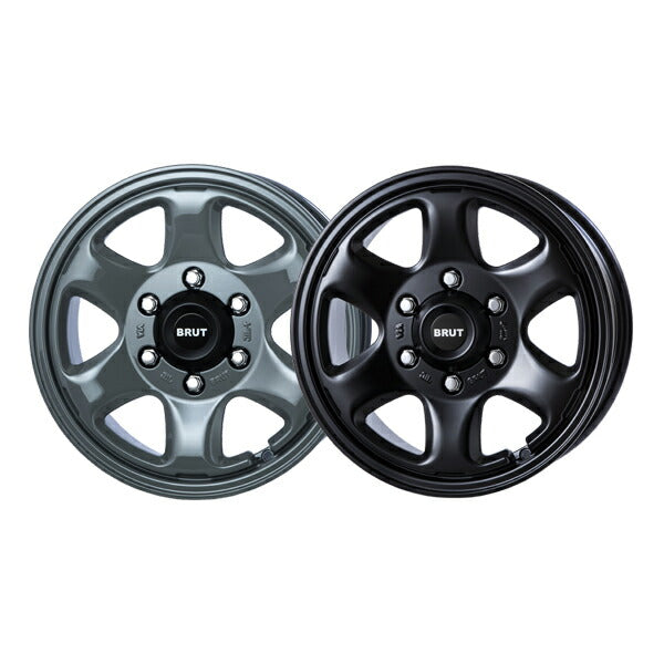 BRUT BR-44 【17×7.5J 6-139 INSET15】 トヨタ ランドクルーザープラド 150系 2009/09〜2017/09
