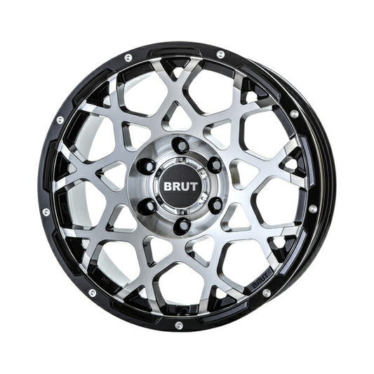 BRUT BR-55 【17×7.5J 6-139 INSET20 MMB】 トヨタ ランドクルーザープラド 150系 2017/09〜