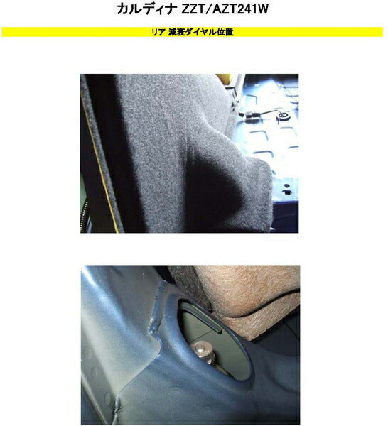 RS-R Best☆i Flexible Adjuster トヨタ カルディナ AZT241W 2002/09〜2007/05 FA124B