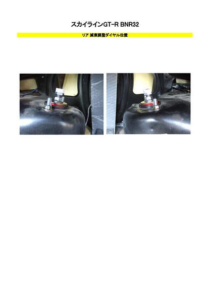 RS-R Racing☆i Flexible Adjuster ニッサン スカイラインGT-R BNR32 1989/08〜1994/12 FA124B