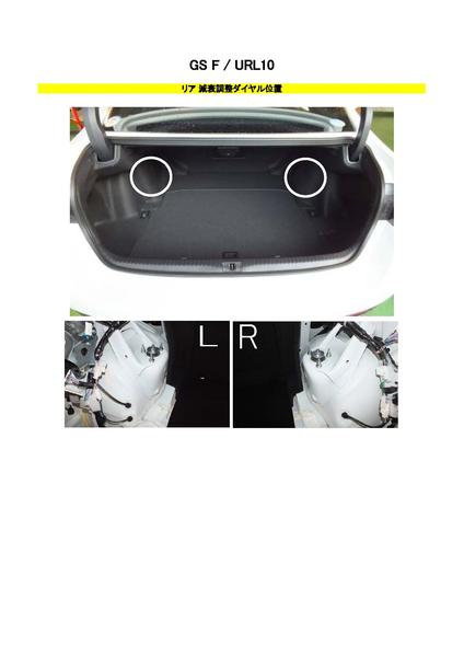 RS-R Best☆i Active Flexible Adjuster レクサス GS F URL10 2016/09〜 FA224B
