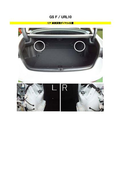 RS-R Best☆i Active Flexible Adjuster レクサス GS F URL10 2016/09〜 FA224B