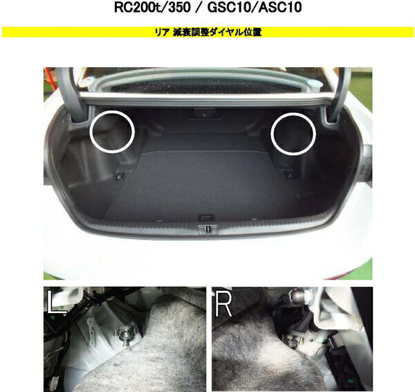 RS-R Best☆i Flexible Adjuster レクサス RC350 GSC10 2014/10〜 FA224B