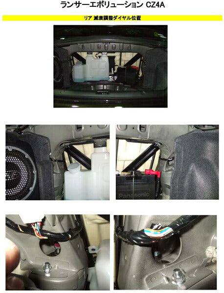 RS-R Best☆i Flexible Adjuster ミツビシ ランサー CZ4A 2007/10〜2015/09 FA224B