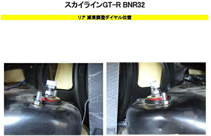 RS-R Sports☆i Flexible Adjuster ニッサン スカイラインGT-R BNR32 1989/08〜1994/12 FA124B