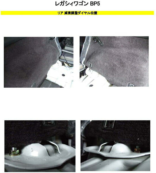 RS-R Best☆i Flexible Adjuster スバル レガシィツーリングワゴン BP5 2003/05〜2009/04 FA124B