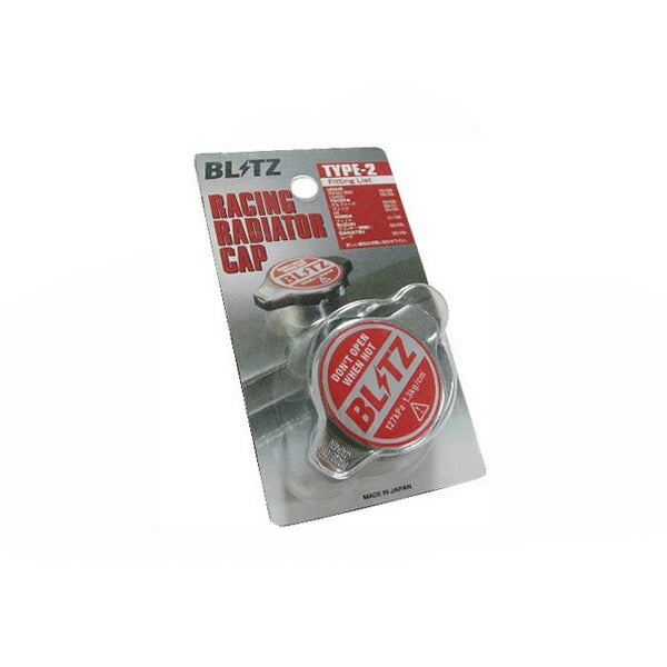 BLITZ RACING RADIATOR CAP TYPE 2 トヨタ カローラアクシオ NZE141,NZE141G,NZE144,NZE144G 2006/10〜2008/10 18561