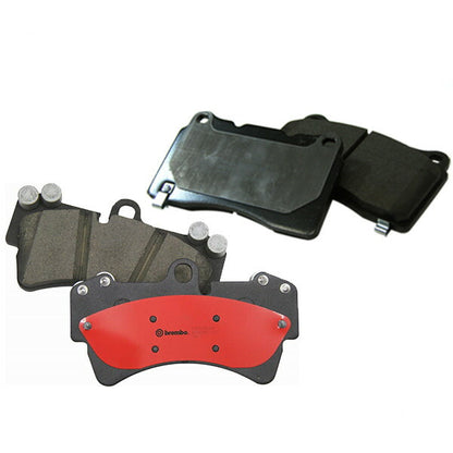brembo プレミアムセラミックパッド&ブラックパッド スバル インプレッサWRX GDA 2002/11〜2007/06 フロント:P56 025N/リア:P78 016