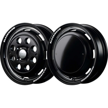 MID(マルカサービス) Garcia/CISCO BLACKMOON 【15×4.5J 4-100 INSET45】 ダイハツ ムーヴ/ムーヴカスタム LA150S/LA160S 2014/12〜