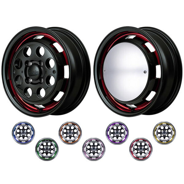 MID(マルカサービス) Garcia/CISCO POP 【14×4.5J 4-100 INSET45】 ダイハツ キャストスタイル LA250S/LA260S 2015/09〜