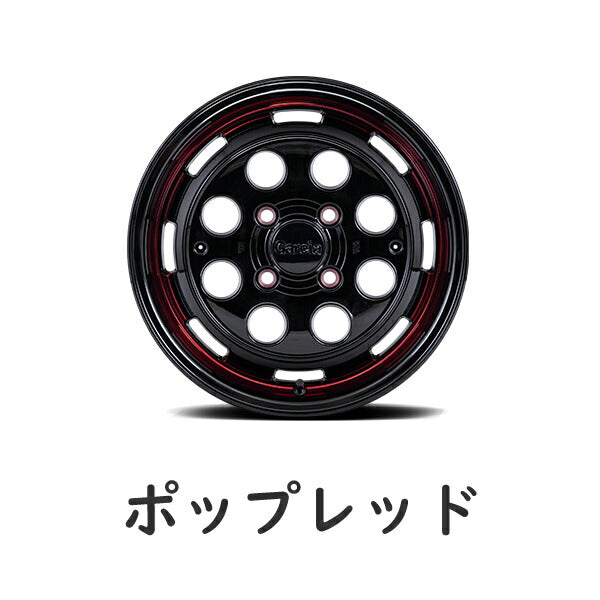 MID(マルカサービス) Garcia/CISCO POP 【15×4.5J 4-100 INSET45】 ミツビシ ekワゴン/ekクロス B3#系 2019/03〜