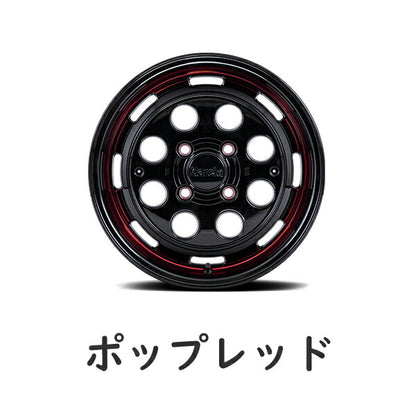 MID(マルカサービス) Garcia/CISCO POP 【14×4.5J 4-100 INSET45】 ダイハツ キャストスタイル LA250S/LA260S 2015/09〜
