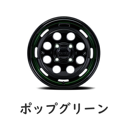MID(マルカサービス) Garcia/CISCO POP 【14×4.5J 4-100 INSET45】 ミツビシ ミラージュ A05A/A03A 2012/08〜