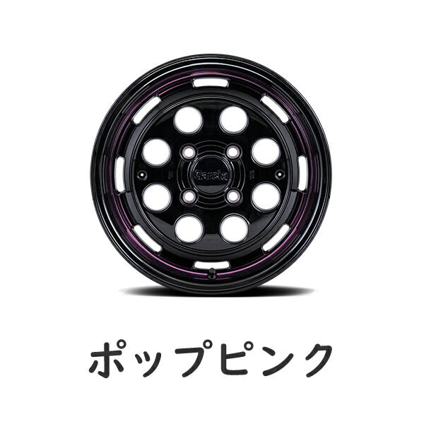 MID(マルカサービス) Garcia/CISCO POP 【15×4.5J 4-100 INSET45】 ダイハツ キャストスポーツ LA250S/LA260S 2015/10〜