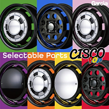 MID(マルカサービス) Garcia/CISCO POP 【15×4.5J 4-100 INSET45】 スズキ ソリオ/ソリオバンディット MA34S 2004/04〜2011/01