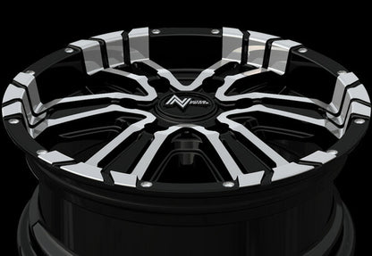 MID(マルカサービス) NITRO POWER/CROSS CLAW 【16×6.5J 6-139 INSET38】 トヨタ ハイエース/レジアスエース 200系 2004/08〜