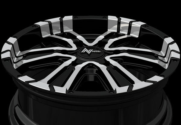 MID(マルカサービス) NITRO POWER/CROSS CLAW 【17×6.5J 6-139 INSET38】 トヨタ ハイエース/レジアスエース 200系 2004/08〜