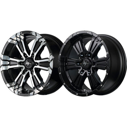 MID(マルカサービス) NITRO POWER/CROSS CLAW 【17×6.5J 6-139 INSET38】 トヨタ ハイエース/レジアスエース 200系 2004/08〜
