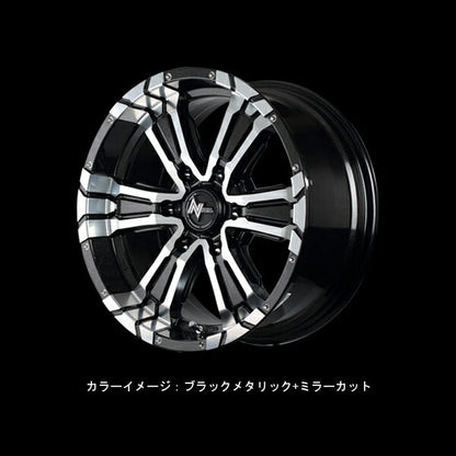 MID(マルカサービス) NITRO POWER/CROSS CLAW 【16×6.5J 6-139 INSET38】 トヨタ ハイエース/レジアスエース 200系 2004/08〜