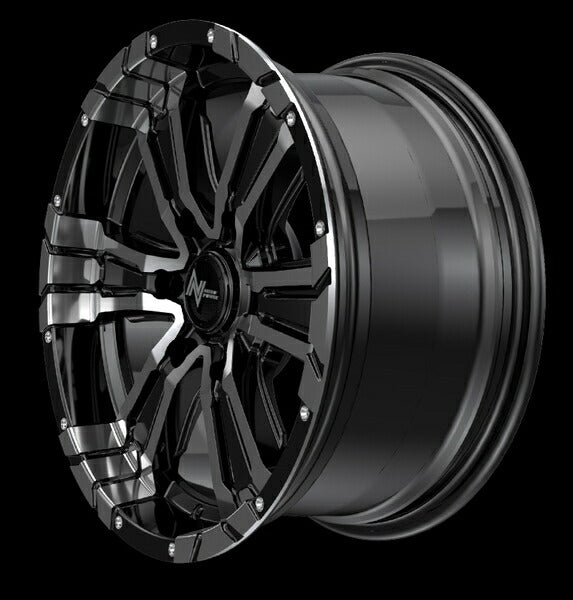 MID(マルカサービス) NITRO POWER/CROSS CLAW 【15×6J 6-139 INSET33】 トヨタ ハイエース/レジアスエース 200系 2004/08〜