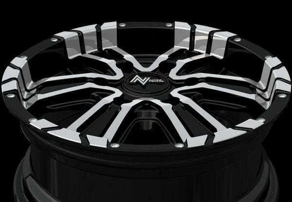 MID(マルカサービス) NITRO POWER/CROSS CLAW GRAFFITI EDITION 【16×6.5J 6-139 INSET48】 ニッサン キャラバン 25系 1986/09〜