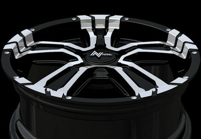 MID(マルカサービス) NITRO POWER/CROSS CLAW GRAFFITI EDITION 【17×7J 5-114 INSET40】 トヨタ マジェスタ 210系 2013/09〜2018/06