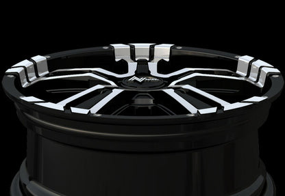 MID(マルカサービス) NITRO POWER/CROSS CLAW GRAFFITI EDITION 【17×7J 5-114 INSET40】 トヨタ アリスト 160系 1997/08〜2004/12