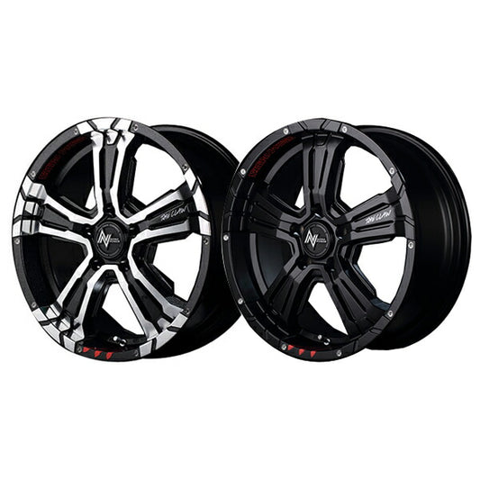 MID(マルカサービス) NITRO POWER/CROSS CLAW GRAFFITI EDITION 【17×7J 5-110 INSET31】