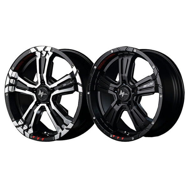 MID(マルカサービス) NITRO POWER/CROSS CLAW GRAFFITI EDITION 【17×7J 5-114 INSET40】 トヨタ ハリアー 60系 2013/12〜2017/06
