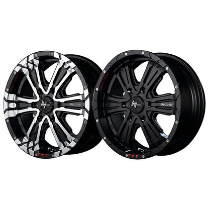 MID(マルカサービス) NITRO POWER/CROSS CLAW GRAFFITI EDITION 【15×6J 6-139 INSET33】 トヨタ ハイエース/レジアスエース 200系 2004/08〜