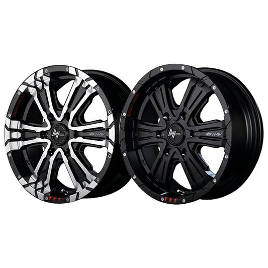 MID(マルカサービス) NITRO POWER/CROSS CLAW GRAFFITI EDITION 【17×6.5J 6-139 INSET38】