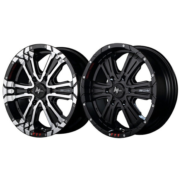 MID(マルカサービス) NITRO POWER/CROSS CLAW GRAFFITI EDITION 【17×6.5J 6-139 INSET48】 ニッサン NV350キャラバン 26系 2012/06〜