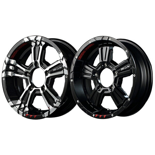 MID(マルカサービス) NITRO POWER/CROSS CLAW GRAFFITI EDITION 【16×6J 5-139 INSET-5】 スズキ ジムニーシエラ