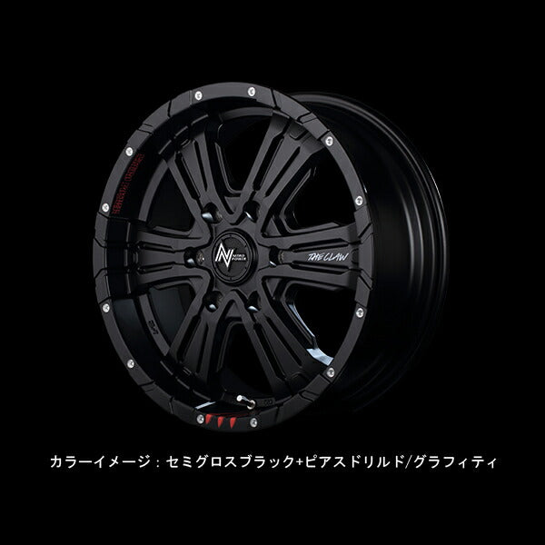 MID(マルカサービス) NITRO POWER/CROSS CLAW GRAFFITI EDITION 【17×7J 5-114 INSET40】 トヨタ ハリアー 60系 2013/12〜2017/06