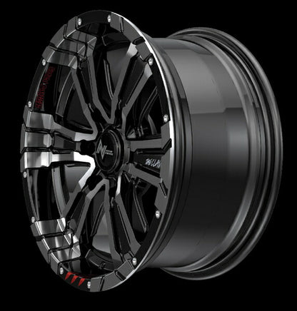 MID(マルカサービス) NITRO POWER/CROSS CLAW GRAFFITI EDITION 【17×7J 5-114 INSET40】 トヨタ アルファード/ヴェルファイア 20系 2008/05〜2015/01