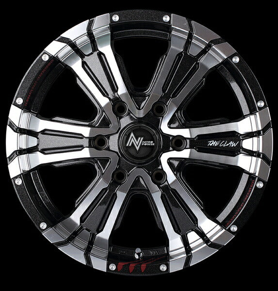 MID(マルカサービス) NITRO POWER/CROSS CLAW GRAFFITI EDITION 【17×7J 5-114 INSET40】 トヨタ アルファード/ヴェルファイア 20系 2008/05〜2015/01