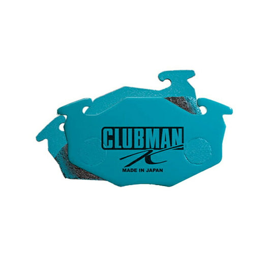 Projectμ ブレーキパッド CLUBMAN-K ミラ L260S 02/12〜06/12 【F582-C5】 ブレーキパッド フロント左右セット ybn