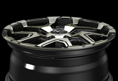MID(マルカサービス) NITRO POWER/DERINGER 【16×7J 5-114 INSET40】 ニッサン ステージア 35系