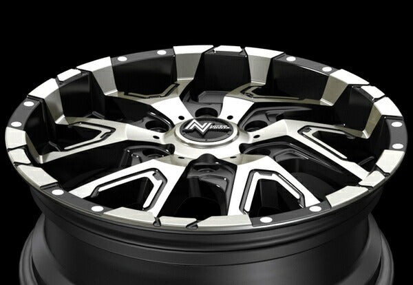 MID(マルカサービス) NITRO POWER/DERINGER 【17×6.5J 6-139 INSET38】 トヨタ ハイエース/レジアスエース 200系 2004/08〜