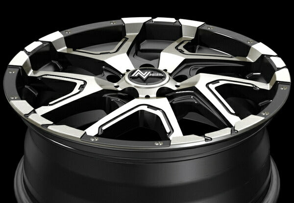 MID(マルカサービス) NITRO POWER/DERINGER 【17×7J 5-114 INSET42 セミグロスブラック】