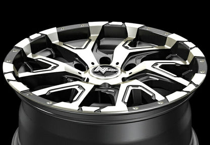 MID(マルカサービス) NITRO POWER/DERINGER 【17×8J 6-139 INSET20】 トヨタ ランドクルーザープラド 120系 2002/10〜