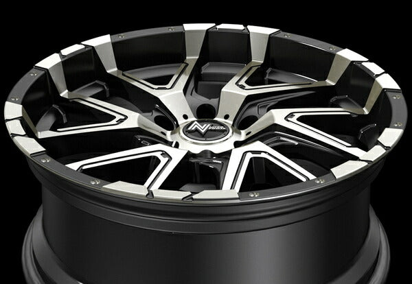 MID(マルカサービス) NITRO POWER/DERINGER 【20×8.5J 6-139 INSET20】 トヨタ ランドクルーザープラド 150系 2009/09〜