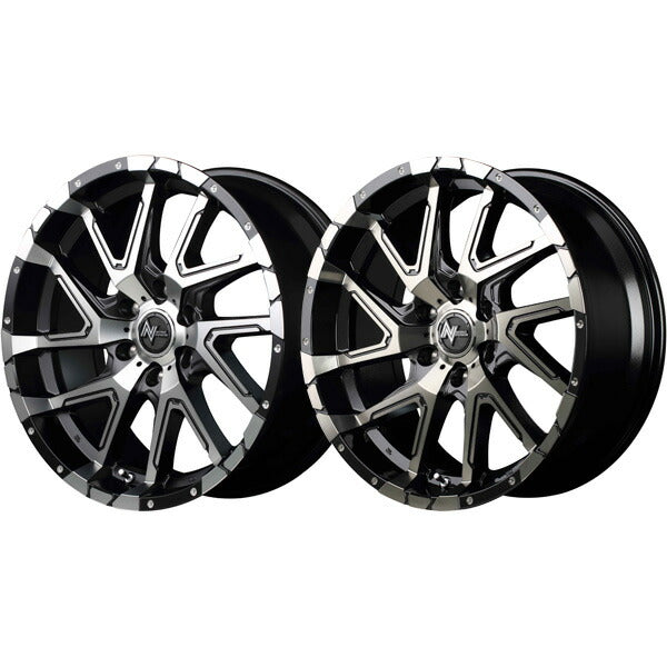 MID(マルカサービス) NITRO POWER/DERINGER 【17×6.5J 6-139 INSET38】 トヨタ ハイエース/レジアスエース 200系 2004/08〜