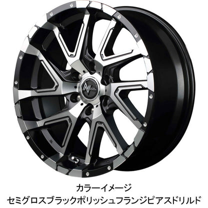 MID(マルカサービス) NITRO POWER/DERINGER 【17×6.5J 6-139 INSET38】 トヨタ ハイエース/レジアスエース 200系 2004/08〜