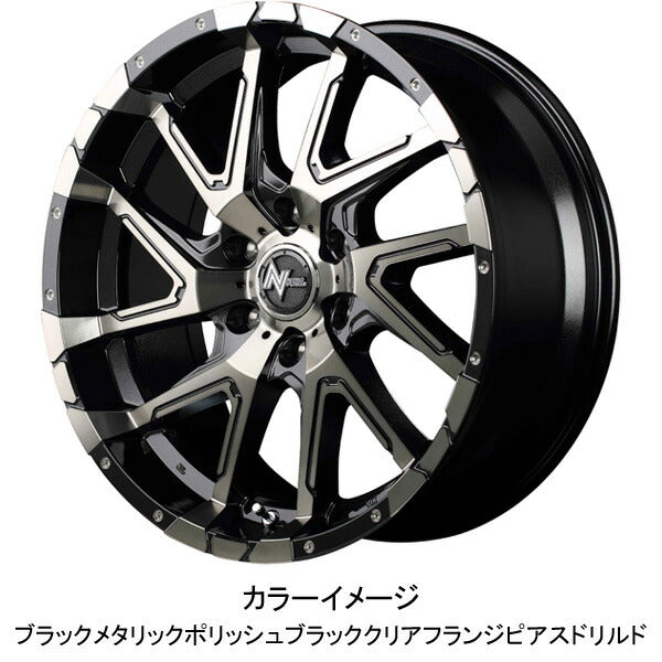 MID(マルカサービス) NITRO POWER/DERINGER 【17×6.5J 6-139 INSET38】 トヨタ ハイエース/レジアスエース 200系 2004/08〜