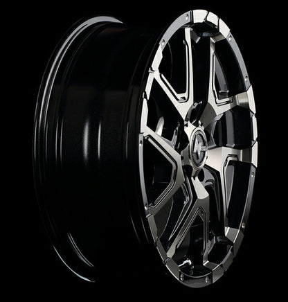 MID(マルカサービス) NITRO POWER/DERINGER 【17×7J 5-114 INSET42 セミグロスブラック】