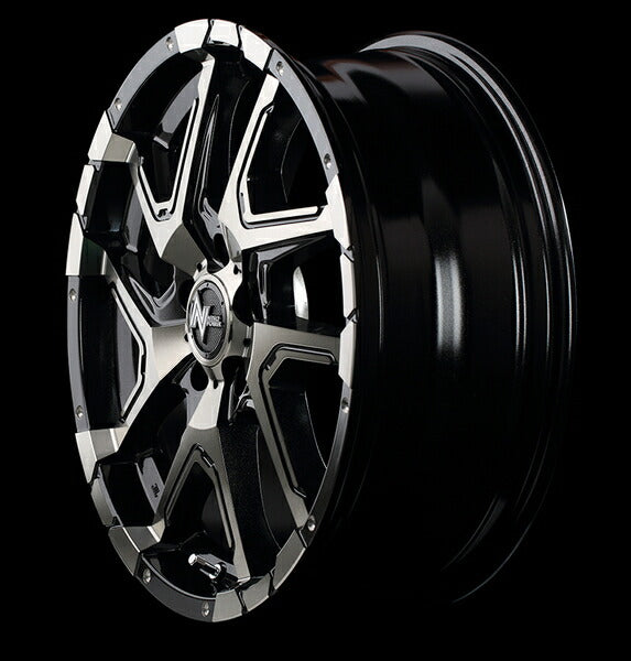 MID(マルカサービス) NITRO POWER/DERINGER 【17×7J 5-114 INSET42 セミグロスブラック】